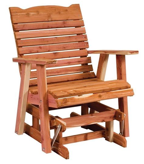 Adirondack Furniture. . Plans for wooden glider chair